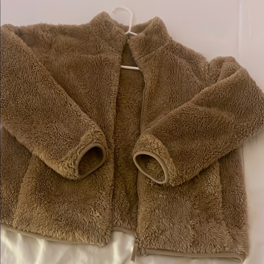 Cozy Brown Kids Jacket